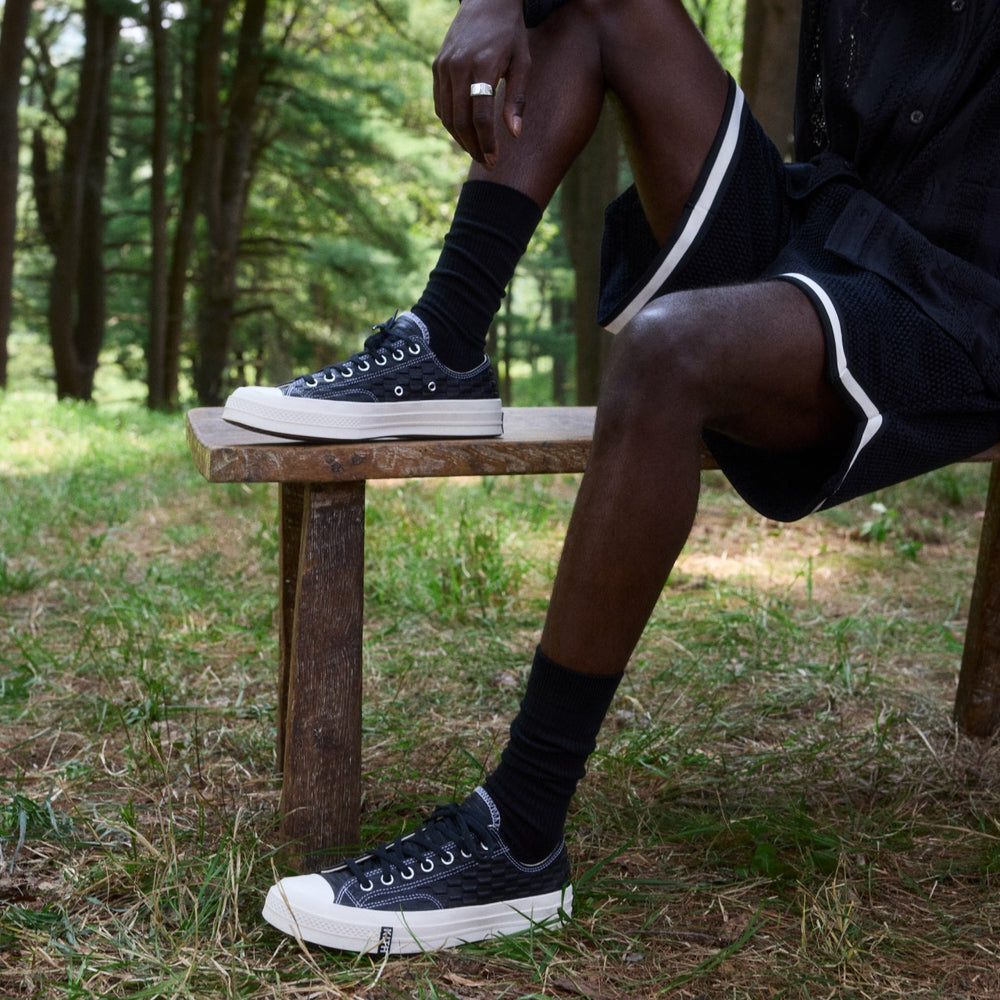 Kith for Converse Chuck Taylor All Star 1970 Ox - Black / Scarab / Egr | Kith Black / Scarab / Egret Deco