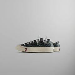 Kith for Converse Chuck Taylor All Star 1970 Ox - Black / Scarab / Egr | Kith Black / Scarab / Egret Deco
