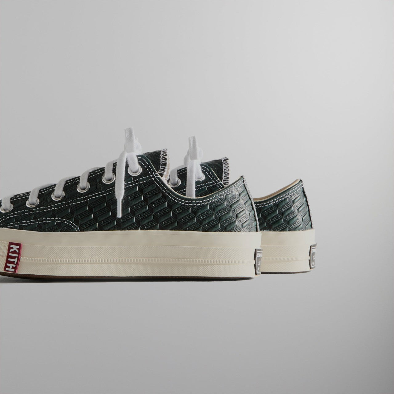 Kith for Converse Chuck Taylor All Star 1970 Ox - Black / Scarab / Egr | Kith Black / Scarab / Egret Deco