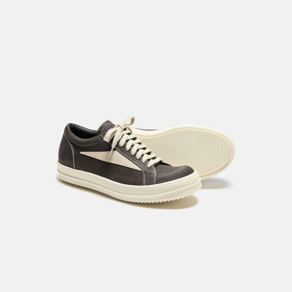 Rick Owens WMNS Vintage Sneaks - Dark Dust / Milk | Kith Dark Dust / Milk