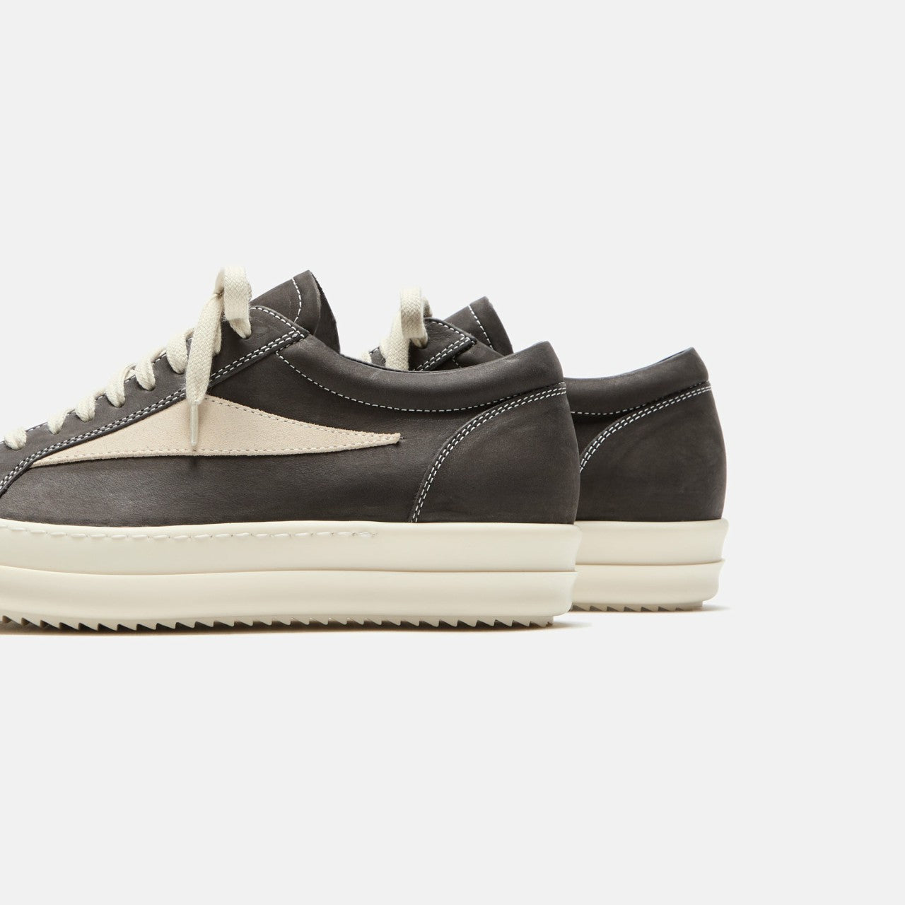 Rick Owens WMNS Vintage Sneaks - Dark Dust / Milk | Kith Dark Dust / Milk