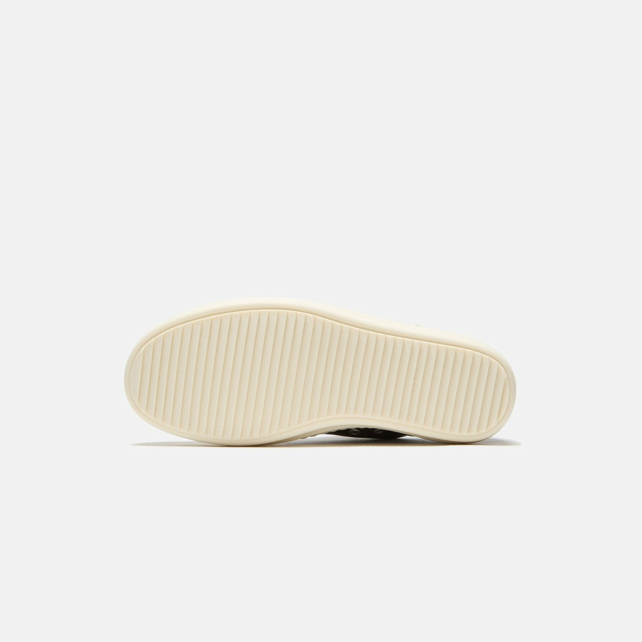 Rick Owens Scarpe Leather Sneakers - Forest / Milk | Kith Forest / Milk