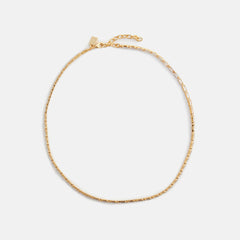 Crystal Haze Mini Baguette Choker - Clear | Kith Clear
