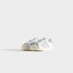 Kith Kids Classics for adidas Originals TD Superstar - White / Fairway | Kith White / Fairway Green