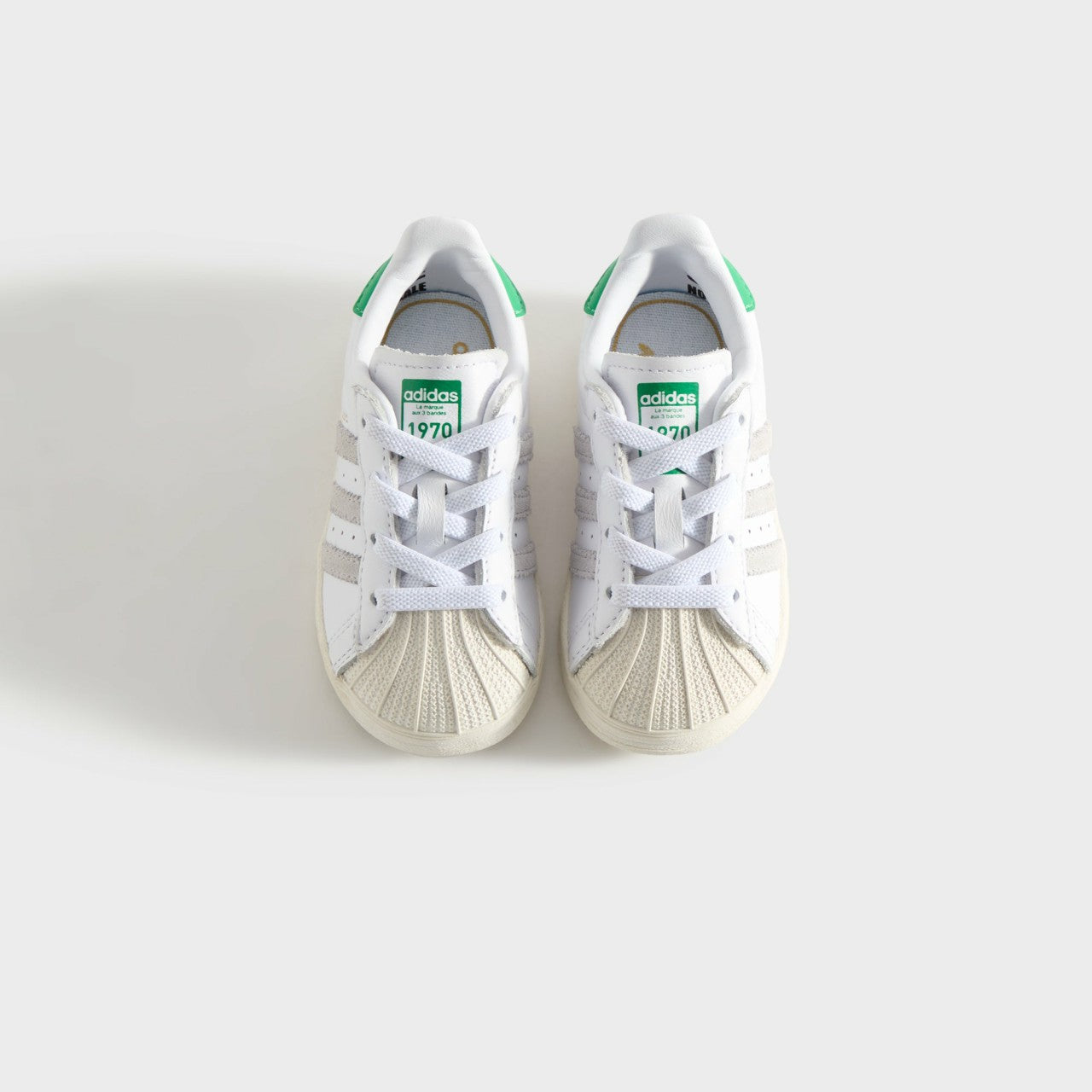 Kith Kids Classics for adidas Originals TD Superstar - White / Fairway | Kith White / Fairway Green