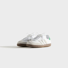 Kith Kids Classics for adidas Originals PS Samba - White / Fairway Gre | Kith White / Fairway Green