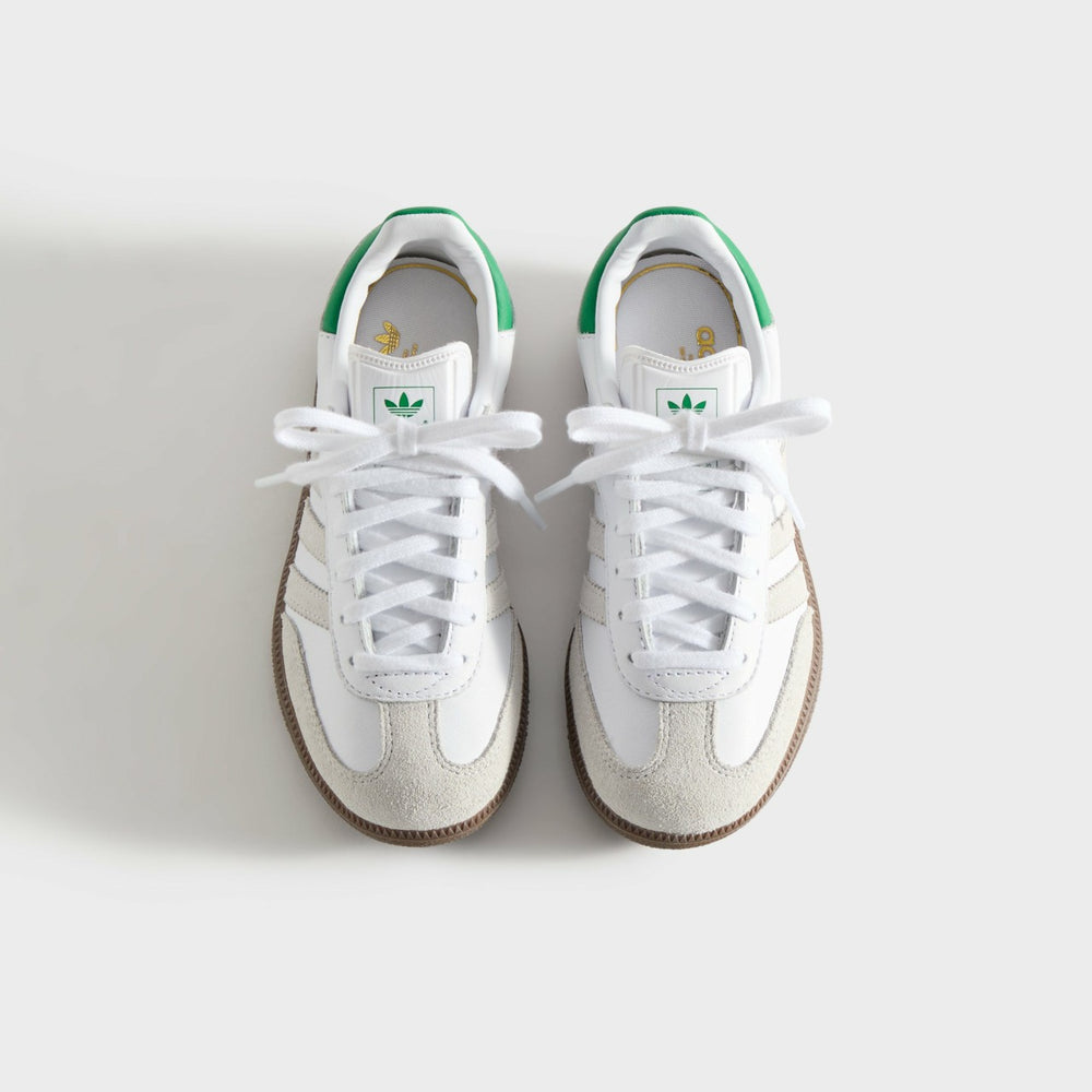 Kith Kids Classics for adidas Originals PS Samba - White / Fairway Gre | Kith White / Fairway Green