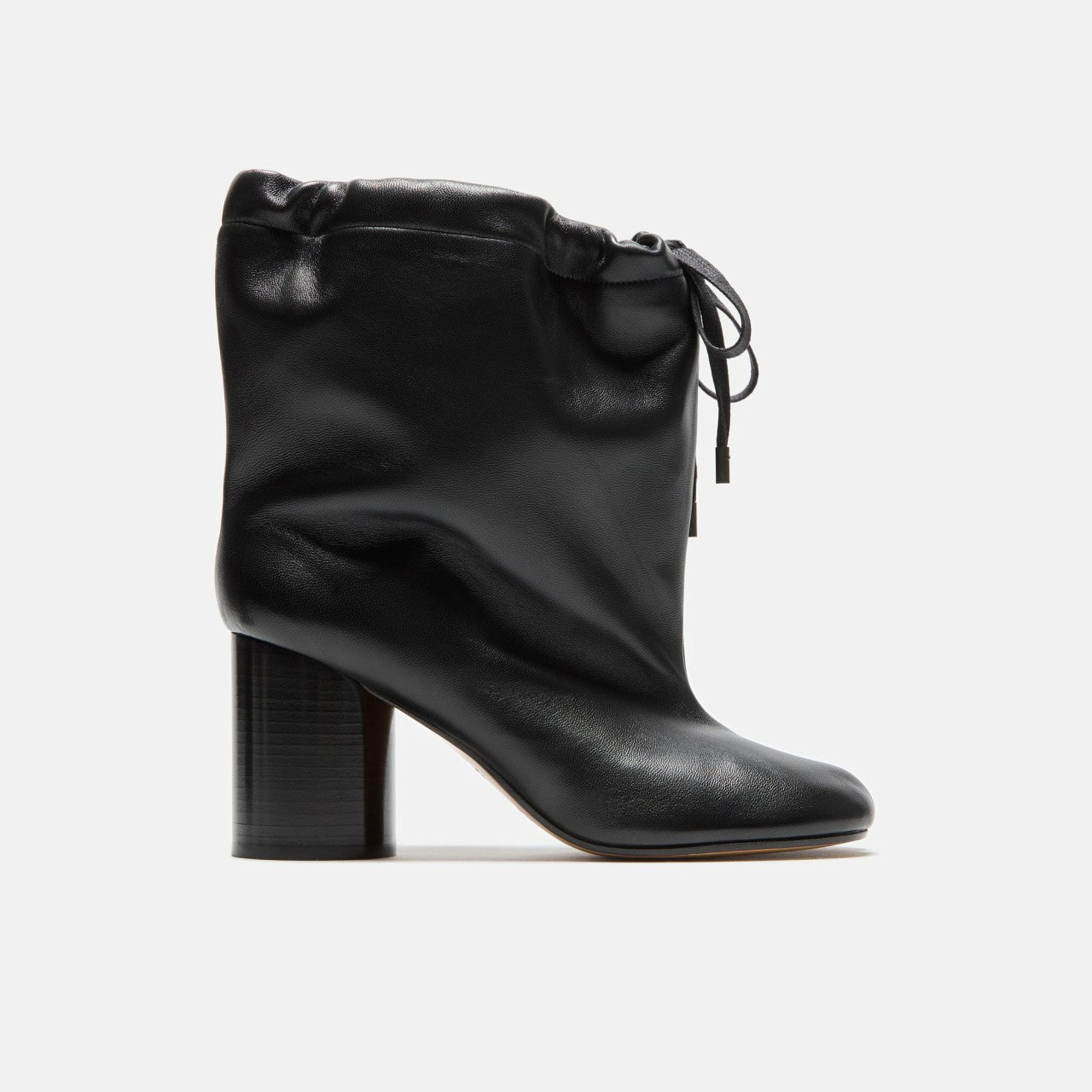 Maison Margiela WMNS Drawstring Tabi Ankle Boot - Black | Kith Black