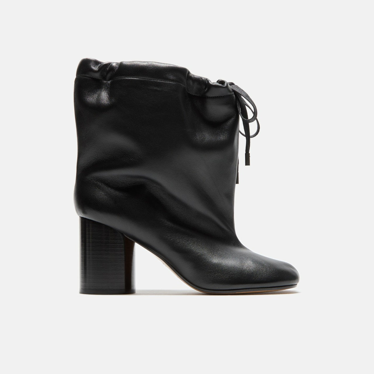 Maison Margiela WMNS Drawstring Tabi Ankle Boot - Black | Kith Black