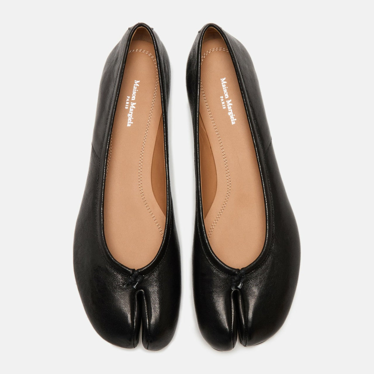 Maison Margiela WMNS Tabi Ballerina Flat - Black | Kith Black