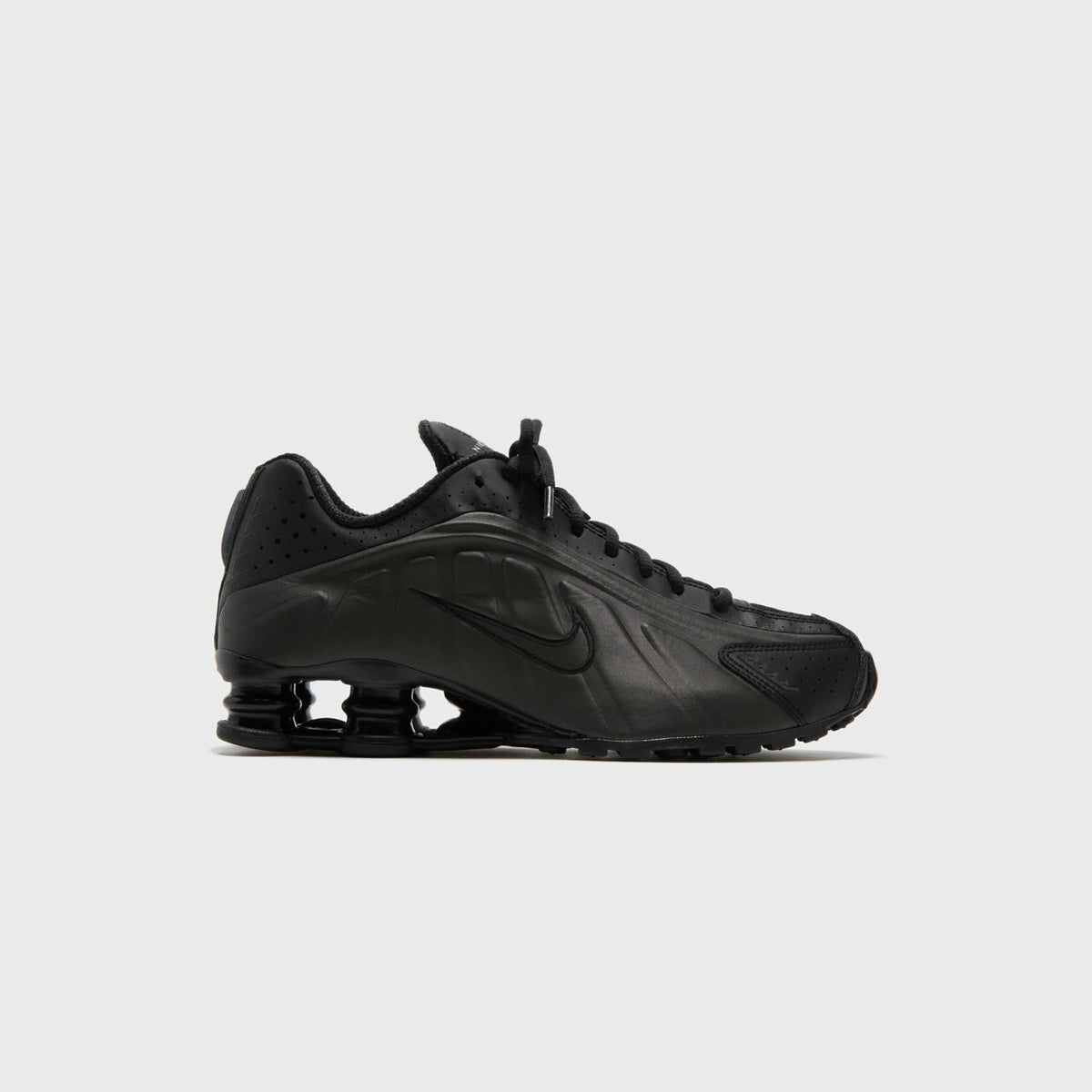 Nike Shox R4 - Black / Black / Black / Bright Crimson | Kith Black / Black / Black / Bright Crimson