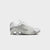 White / Metallic Silver / White / Bright Crimson