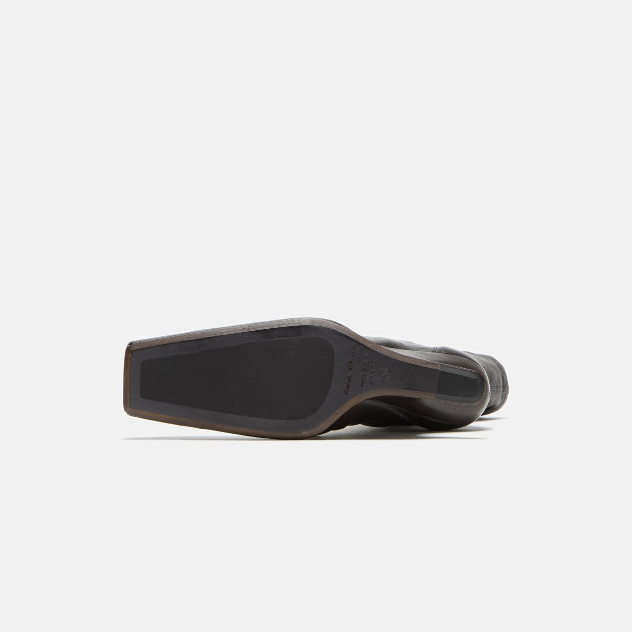 Rick Owens WMNS Cantilever 8 Wedge Ankle Boot - Dark Dust Stivali in P | Kith Dark Dust Stivali in Pelle