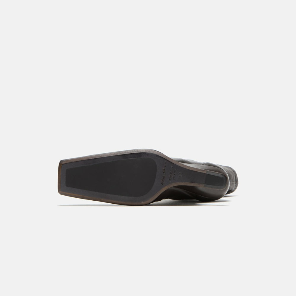 Rick Owens WMNS Cantilever 8 Wedge Ankle Boot - Dark Dust Stivali in P | Kith Dark Dust Stivali in Pelle