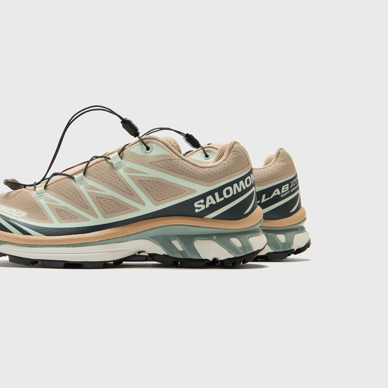Salomon XT-6 - Oxford Tan / Carbon / Clearly Aqua | Kith Oxford Tan / Carbon / Clearly Aqua