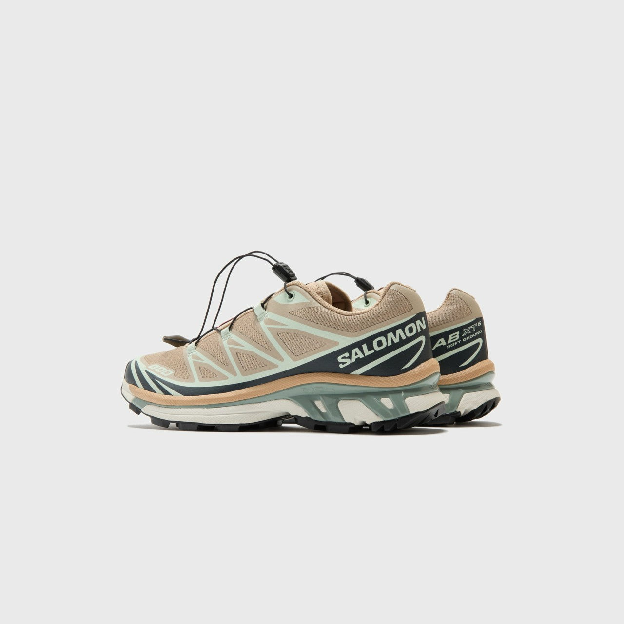 Salomon XT-6 - Oxford Tan / Carbon / Clearly Aqua | Kith Oxford Tan / Carbon / Clearly Aqua