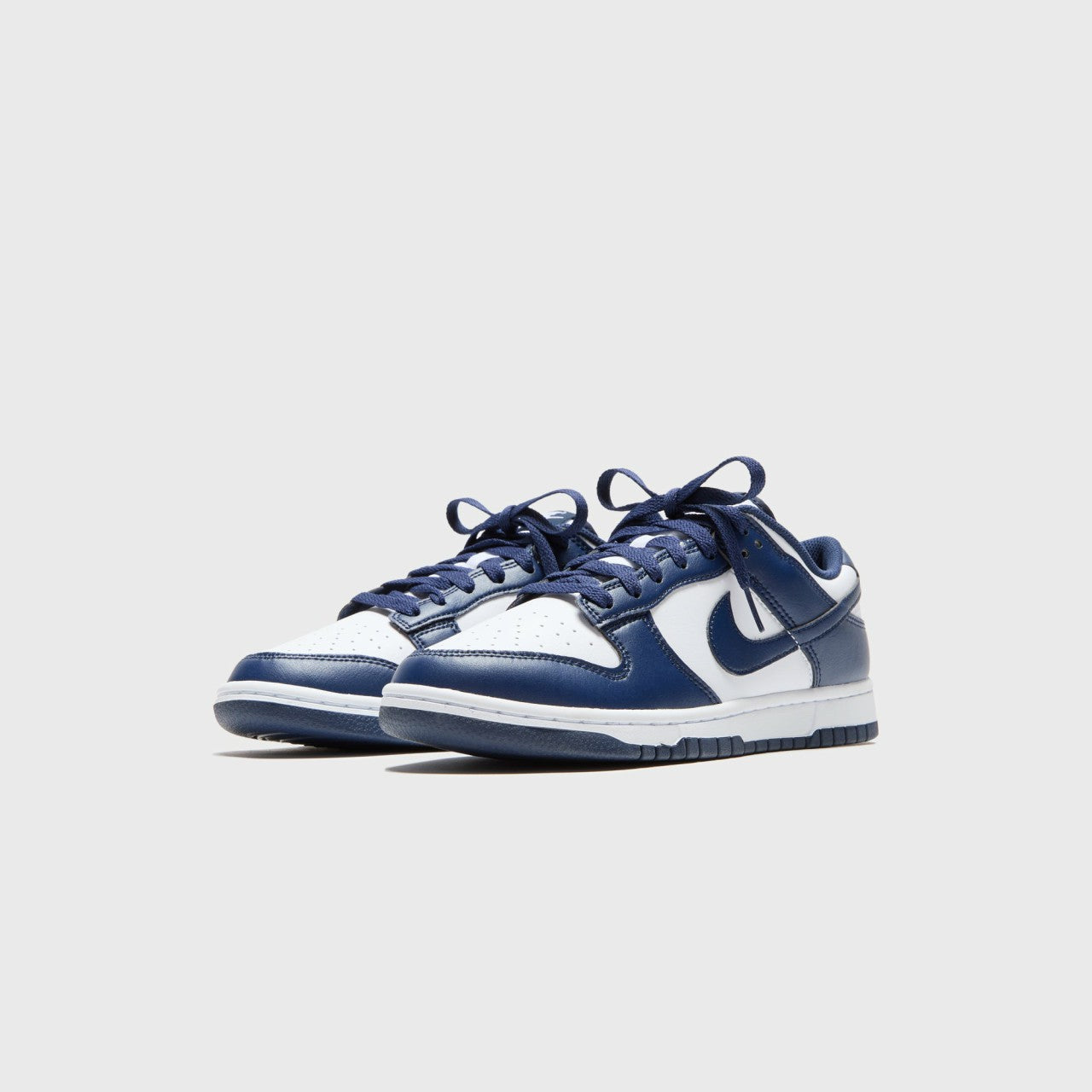 Nike Dunk Low Retro - White / Midnight Navy / White | Kith White / Midnight Navy / White