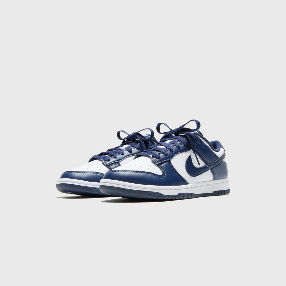Nike Dunk Low Retro - White / Midnight Navy / White | Kith White / Midnight Navy / White