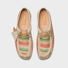 Clarks Wallabee - Multicolor Raffia | Kith Multicolor Raffia