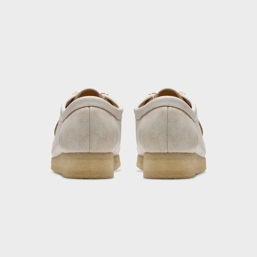 Clarks Wallabee - White Leather | Kith White Leather