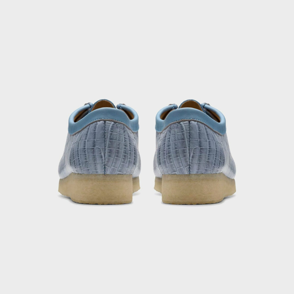 Clarks Wallabee - Powder Blue Croc | Kith Powder Blue Croc