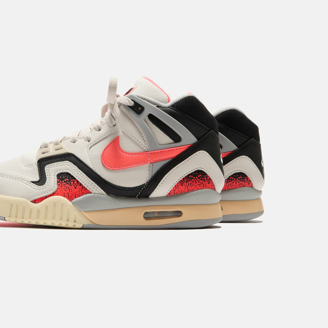 Nike Air Tech Challenge 2 - Phantom / Hot Lava / Black / Silver / Pale | Kith Phantom / Hot Lava / Black / Silver / Pale Ivory