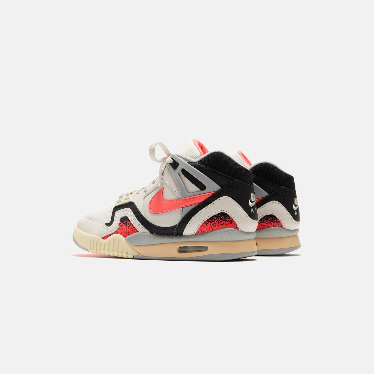 Nike Air Tech Challenge 2 - Phantom / Hot Lava / Black / Silver / Pale | Kith Phantom / Hot Lava / Black / Silver / Pale Ivory