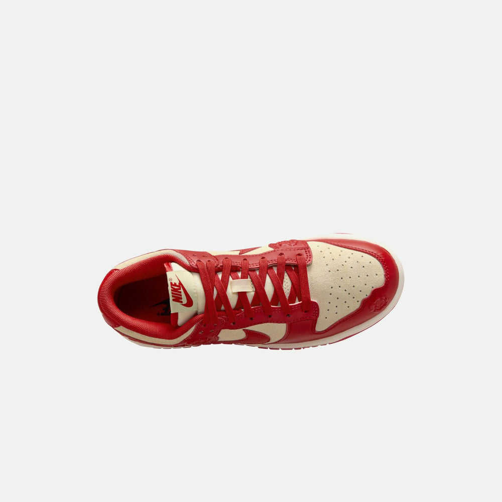 Nike WMNS Dunk Low SE - Coconut Milk / University Red / Pale Ivory | Kith Coconut Milk / University Red / Pale Ivory
