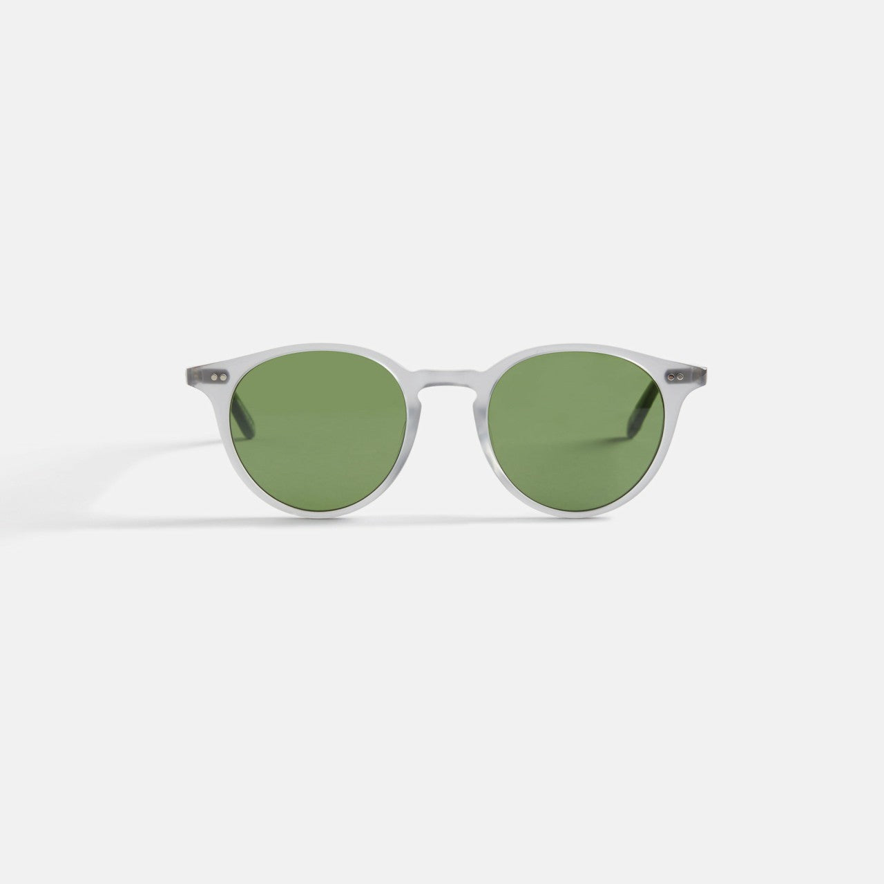 Garrett Leight Clune 2047 Sunglass - Celestite / Semi Flat Pure Green | Kith Celestite / Semi Flat Pure Green