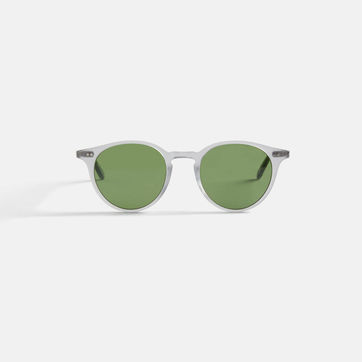 Garrett Leight Clune 2047 Sunglass - Celestite / Semi Flat Pure Green | Kith Celestite / Semi Flat Pure Green