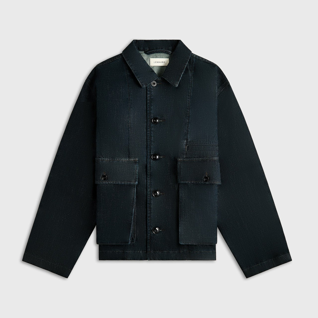 Lemaire Boxy Jacket - Denim Indigo | Kith Denim Indigo