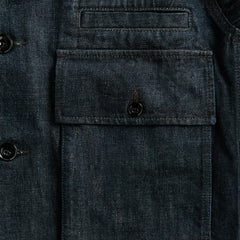 Lemaire Boxy Jacket - Denim Indigo | Kith Denim Indigo