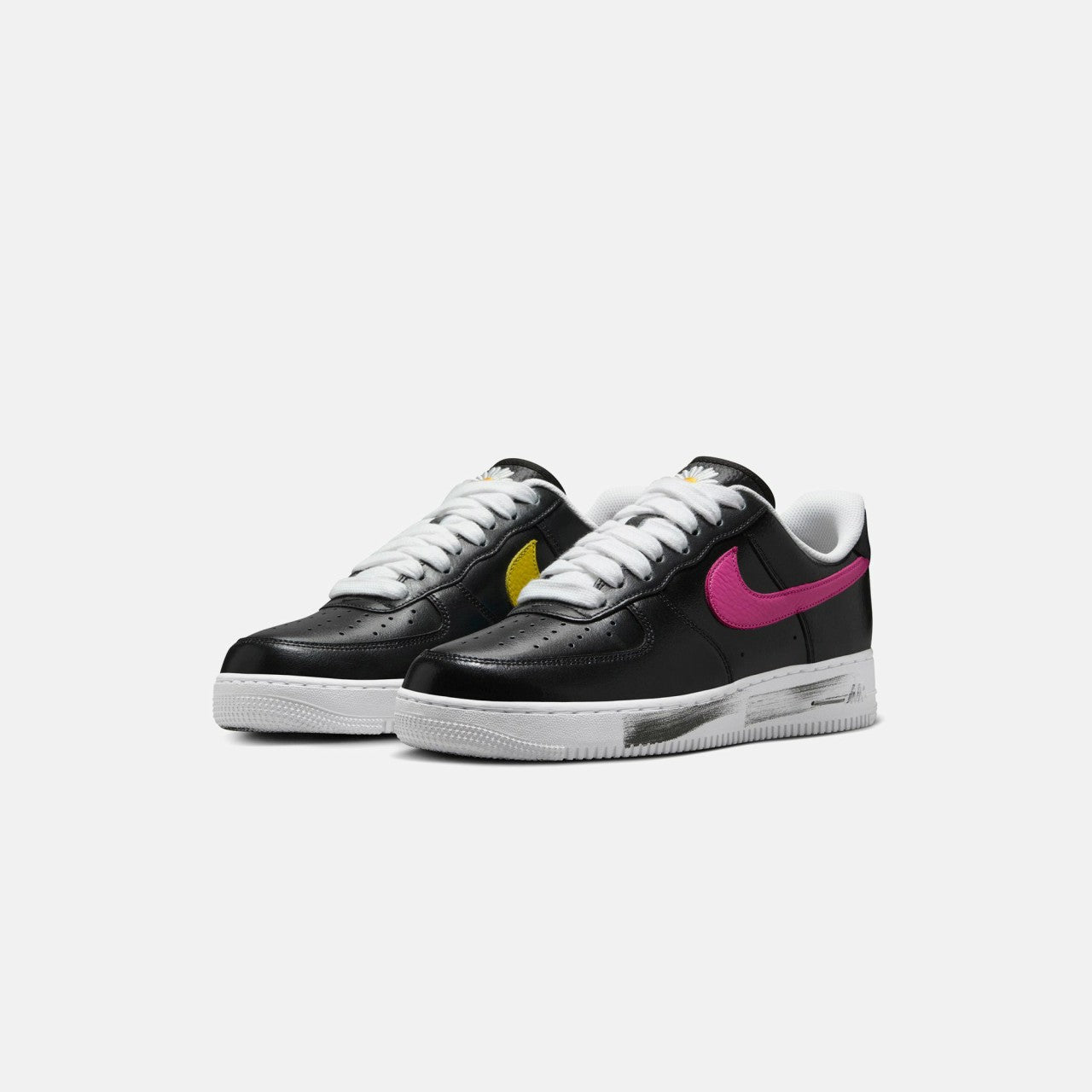 Nike x PEACEMINUSONE Air Force 1 - Black / New Emerald / Pinkfire II / | Kith Black / New Emerald / Pinkfire II / Tour Yellow / Blue Gale