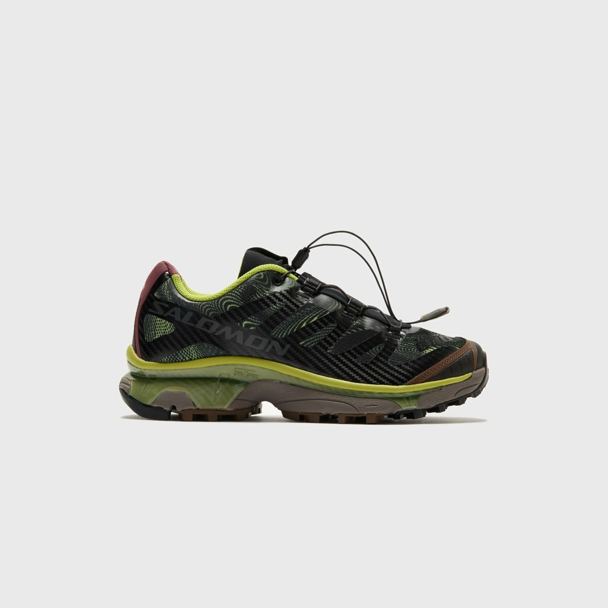 Salomon XT-4 OG Rave at Dawn - Black / Dark Citron / Nocturne | Kith Black / Dark Citron / Nocturne