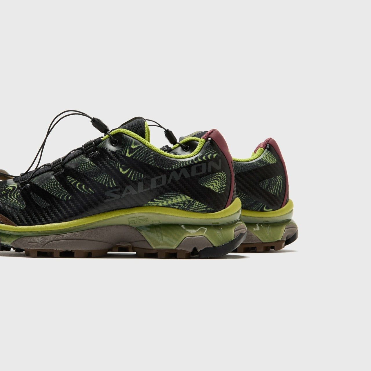 Salomon XT-4 OG Rave at Dawn - Black / Dark Citron / Nocturne | Kith Black / Dark Citron / Nocturne