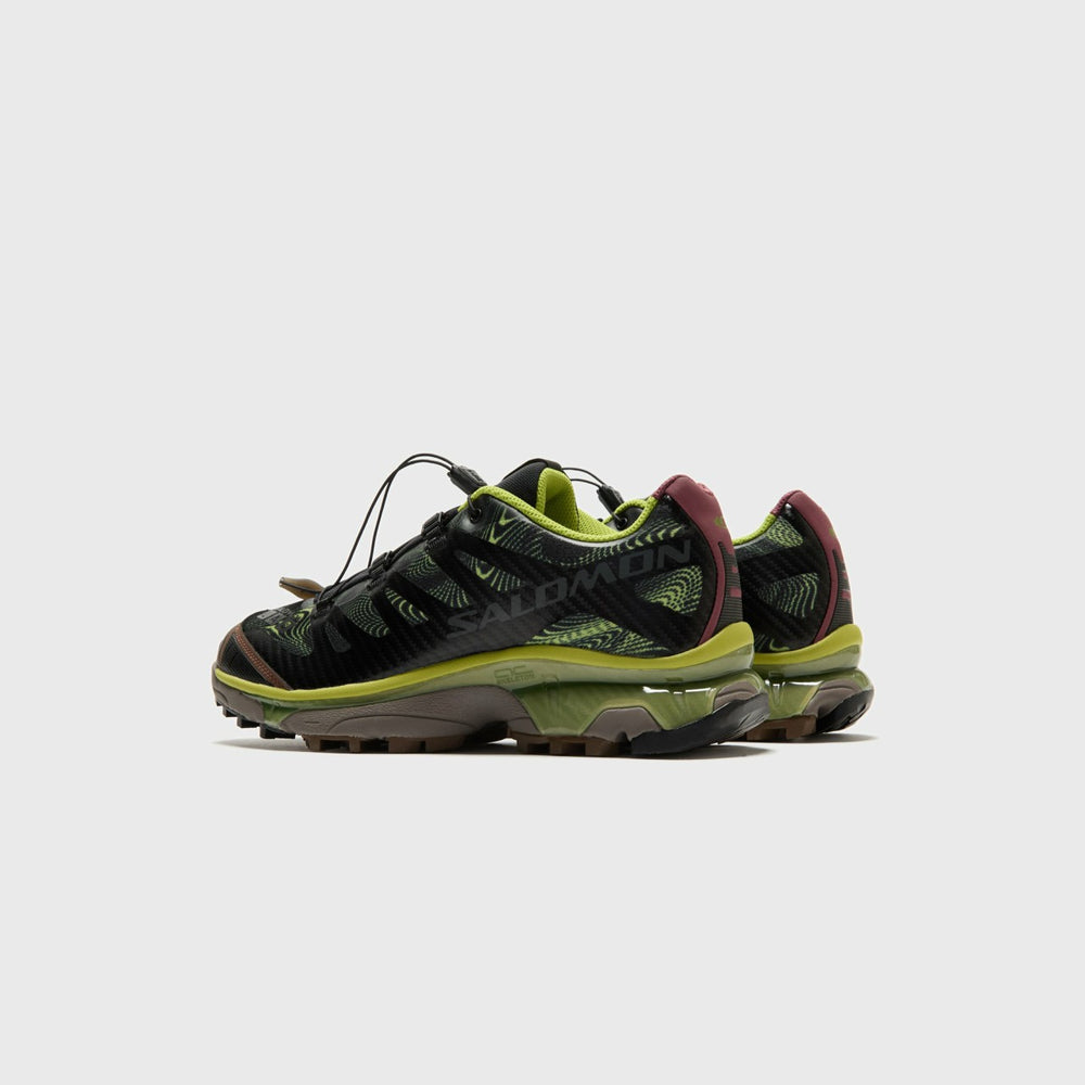 Salomon XT-4 OG Rave at Dawn - Black / Dark Citron / Nocturne | Kith Black / Dark Citron / Nocturne