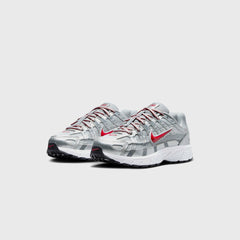 Nike GS P-6000 - Metallic Silver / Gym Red / Flat Silver | Kith Metallic Silver / Gym Red / Flat Silver