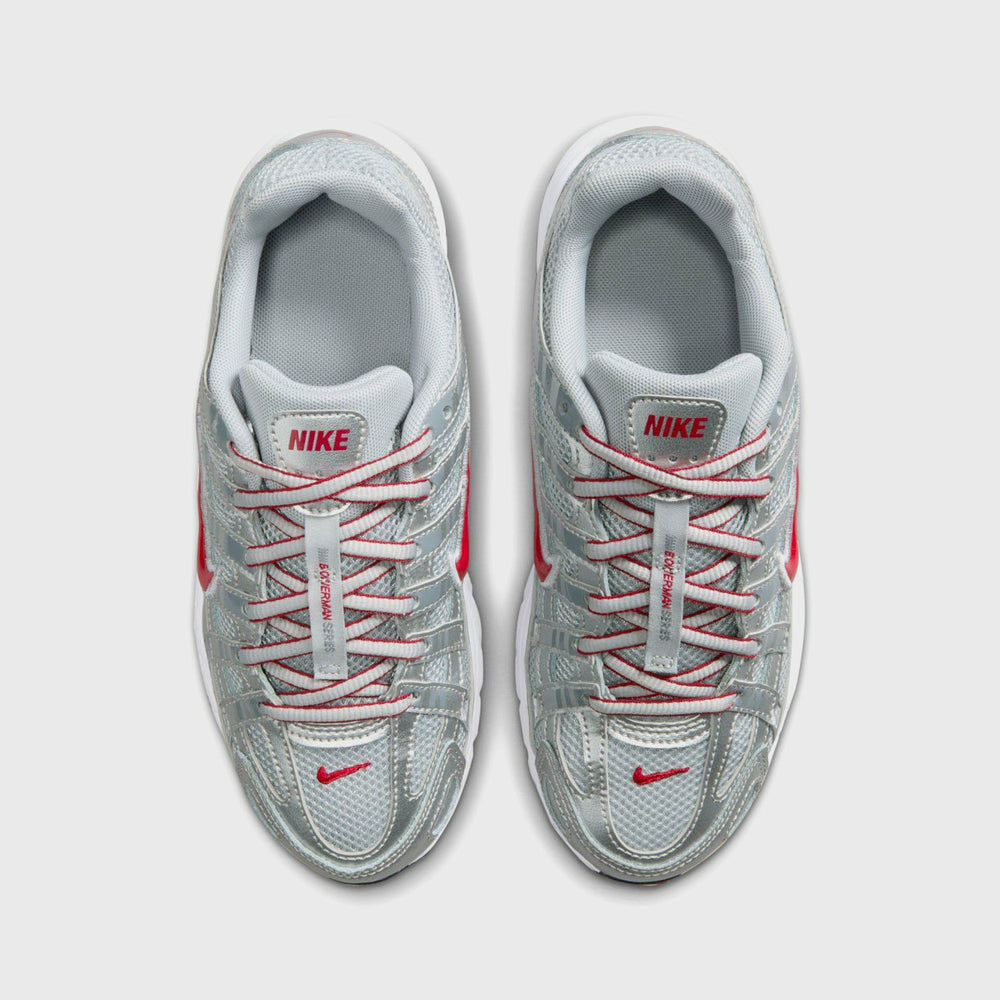 Nike GS P-6000 - Metallic Silver / Gym Red / Flat Silver | Kith Metallic Silver / Gym Red / Flat Silver