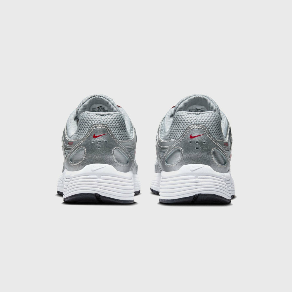 Nike GS P-6000 - Metallic Silver / Gym Red / Flat Silver | Kith Metallic Silver / Gym Red / Flat Silver