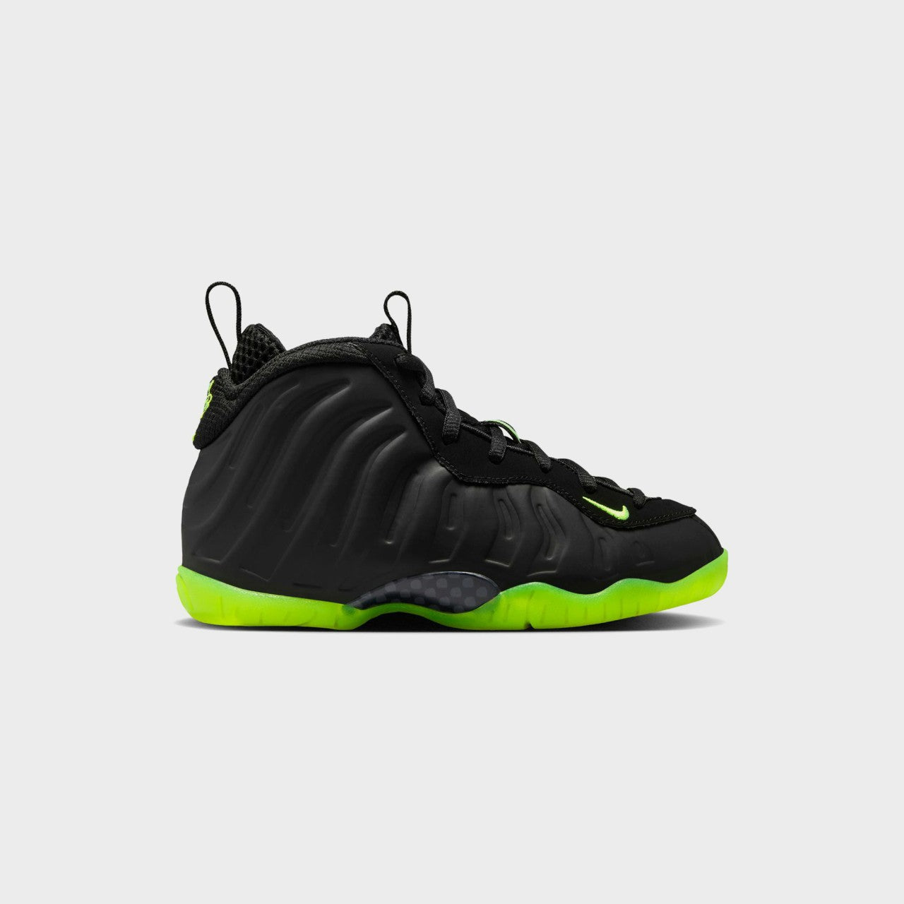 Nike PS Little Posite One - Black / Volt | Kith Black / Volt