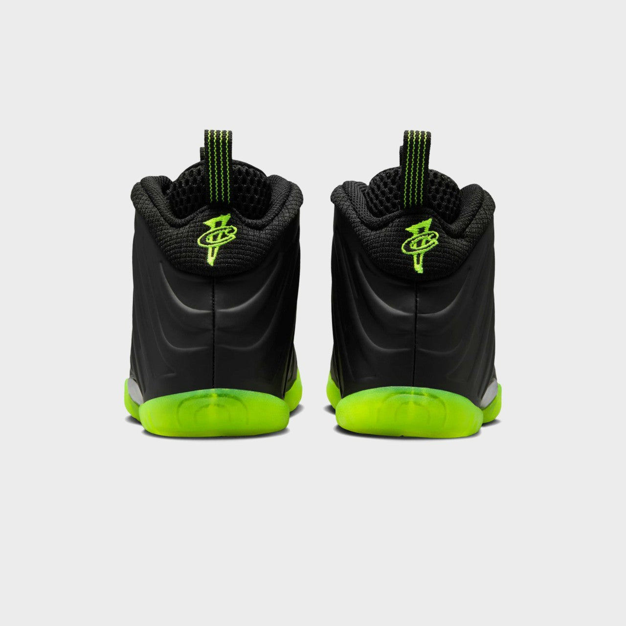 Nike PS Little Posite One - Black / Volt | Kith Black / Volt