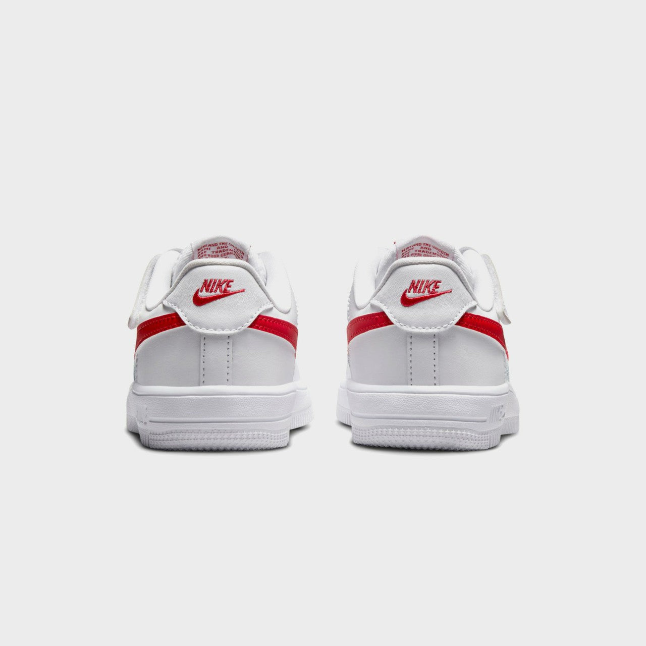 Nike PS Force 1 Low Easyon Stretch Lace Casual - White / University Re | Kith White / University Red