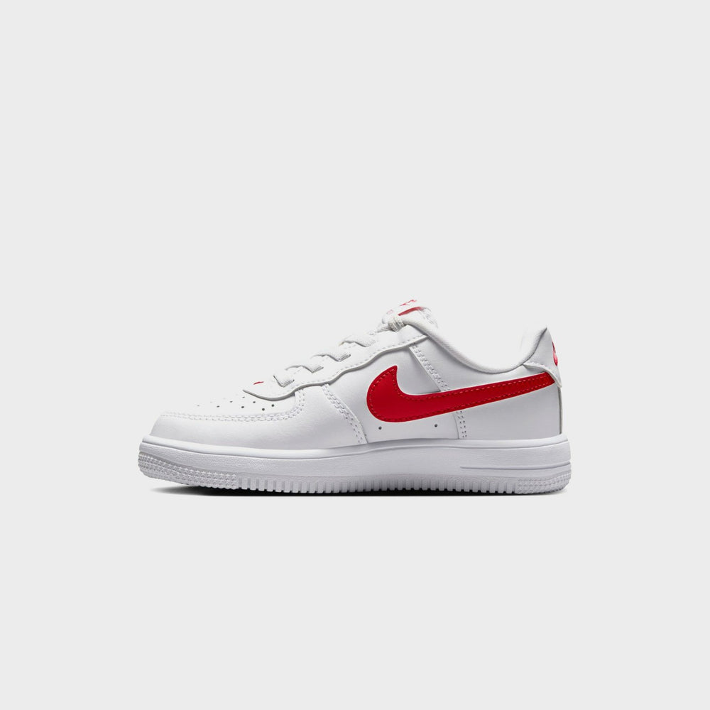 Nike PS Force 1 Low Easyon Stretch Lace Casual - White / University Re | Kith White / University Red