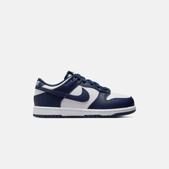 Nike PS Dunk Low - White / Midnight Navy / White | Kith White / Midnight Navy / White