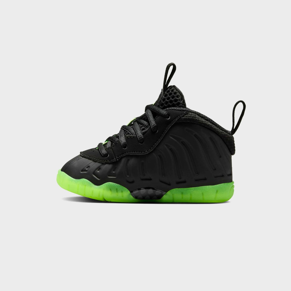 Nike TD Little Posite One - Black / Volt | Kith Black / Volt