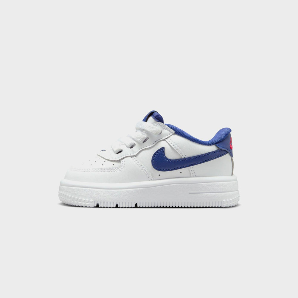 Nike TD Force 1 Low Easyon - White / Deep Royal Blue / University Red | Kith White / Deep Royal Blue / University Red