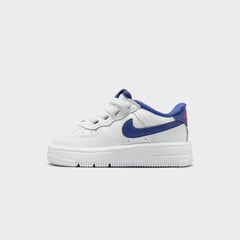 Nike TD Force 1 Low Easyon - White / Deep Royal Blue / University Red | Kith White / Deep Royal Blue / University Red
