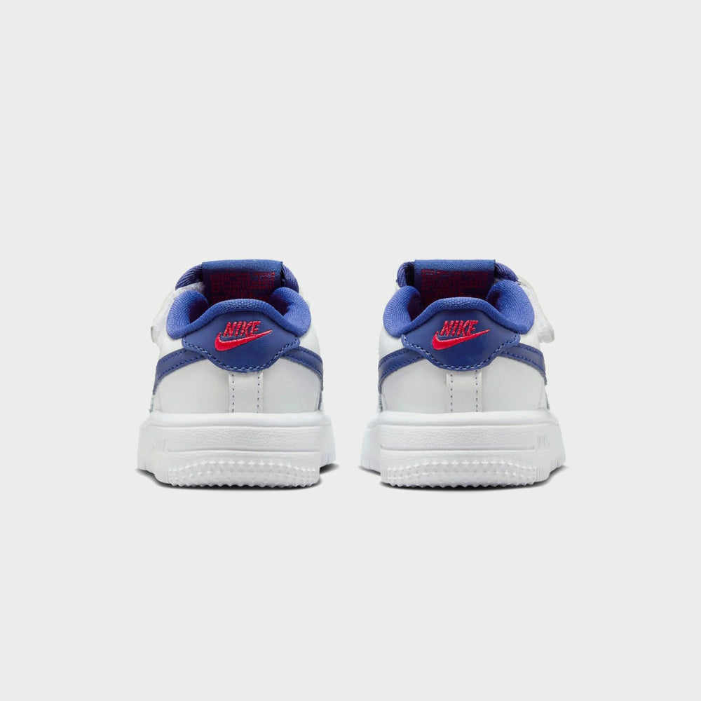 Nike TD Force 1 Low Easyon - White / Deep Royal Blue / University Red | Kith White / Deep Royal Blue / University Red