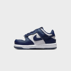 Nike TD Dunk Low - White / Midnight Navy / White | Kith White / Midnight Navy / White