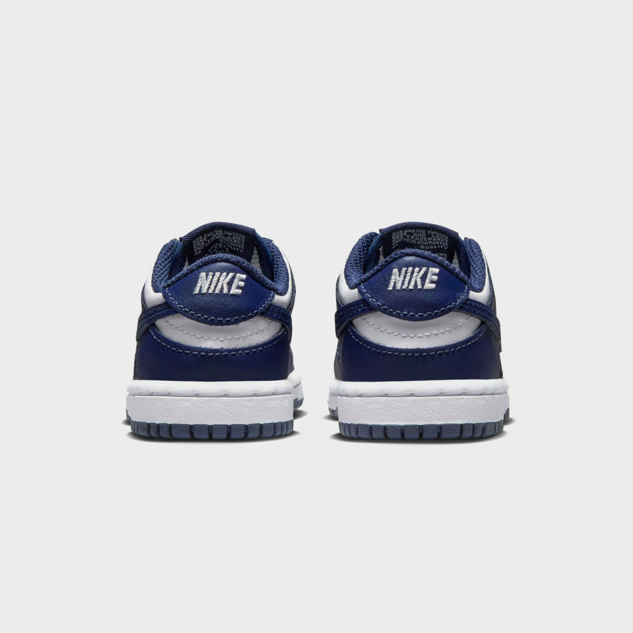 Nike TD Dunk Low - White / Midnight Navy / White | Kith White / Midnight Navy / White